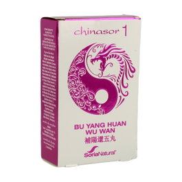 Soria Natural Chinasor 01 Bu Yang Huan Wu Wan 30 Comprimidos Medicina Tradicional China