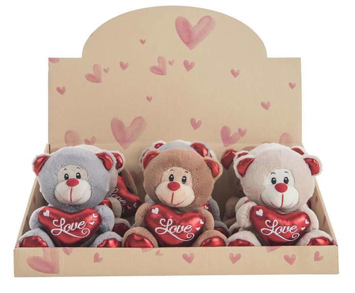 Creaciones Llopis Peluche Osito Corazón 16 cm