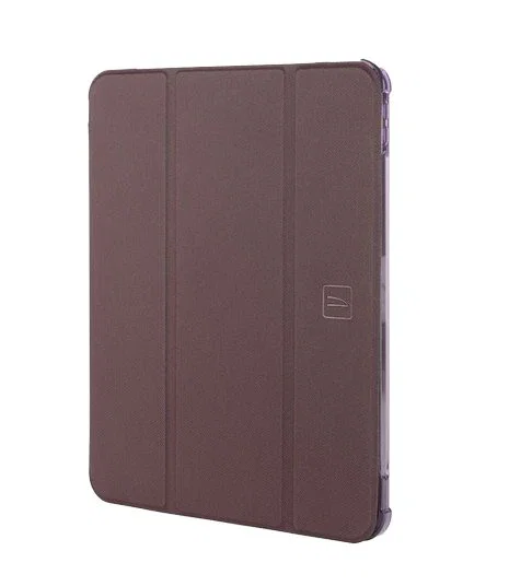Tucano IPDA11M2ST-PP Funda Folio para iPad Air 11 M2 (2024), iPad Air 10.9" 4ª/5ª Gen, Color Púrpura, Resistente a Golpes con Portabolígrafo