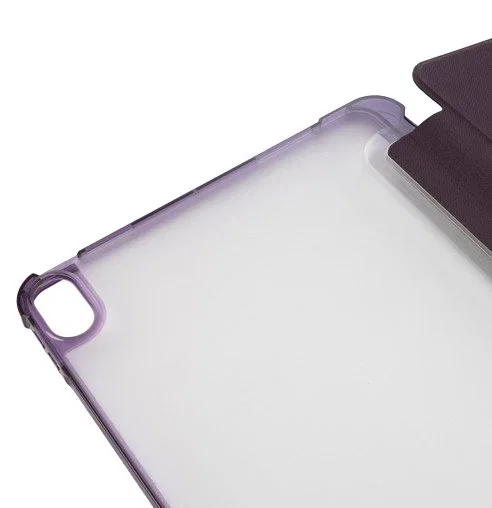 Tucano IPDA11M2ST-PP Funda Folio para iPad Air 11 M2 (2024), iPad Air 10.9" 4ª/5ª Gen, Color Púrpura, Resistente a Golpes con Portabolígrafo