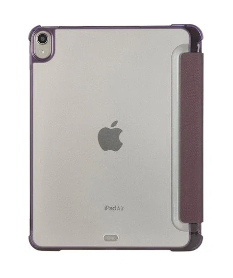 Tucano IPDA11M2ST-PP Funda Folio para iPad Air 11 M2 (2024), iPad Air 10.9" 4ª/5ª Gen, Color Púrpura, Resistente a Golpes con Portabolígrafo