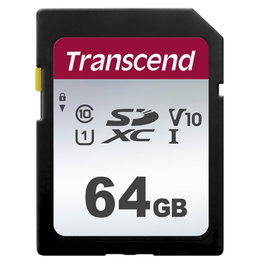 Transcend TS64GSDC300S Tarjeta SDXC 64 GB