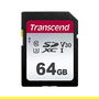 Transcend Tarjeta SDXC 64GB SDC300S 100MB/s Lectura 40MB/s Escritura