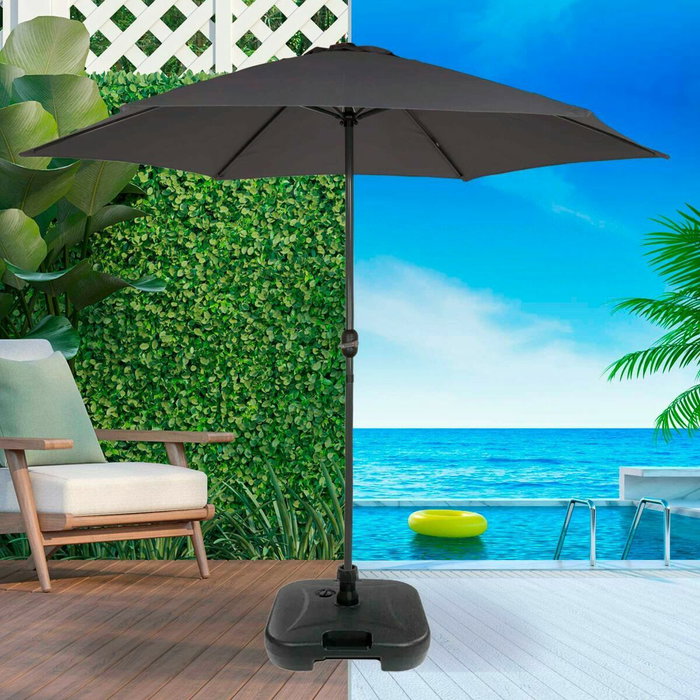 Color Baby Soporte para parasol de plástico 19 kg Color Baby Soporte para parasol de plástico 19 kg