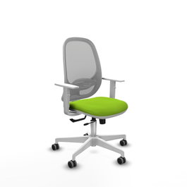 PIQUERAS Y CRESPO Silla de oficina Cilanco Pistacho y Gris