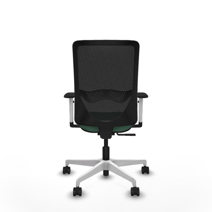 PIQUERAS Y CRESPO Silla de oficina Zulema con mecanismo Sincro, Verde esmeralda y Negro PIQUERAS Y CRESPO Silla de oficina Zulema con mecanismo Sincro, Verde esmeralda y Negro