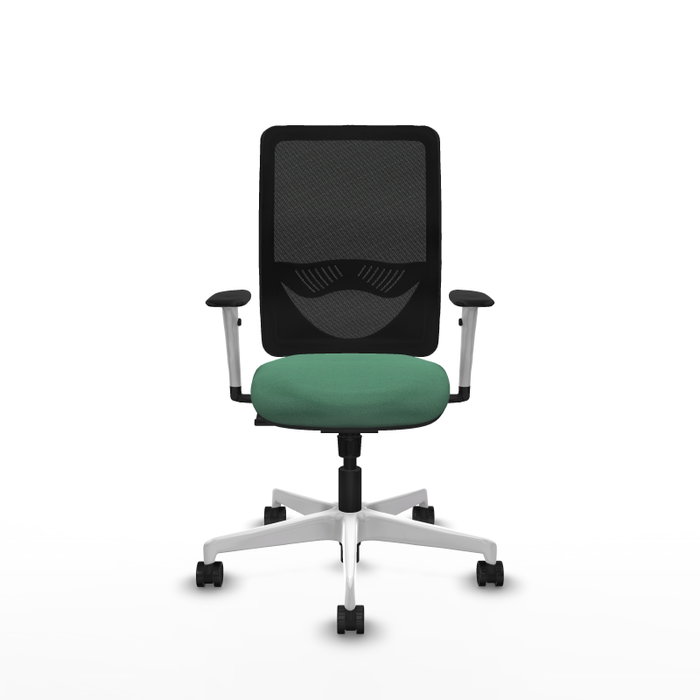 PIQUERAS Y CRESPO Silla de oficina Zulema con mecanismo Sincro, Verde esmeralda y Negro PIQUERAS Y CRESPO Silla de oficina Zulema con mecanismo Sincro, Verde esmeralda y Negro