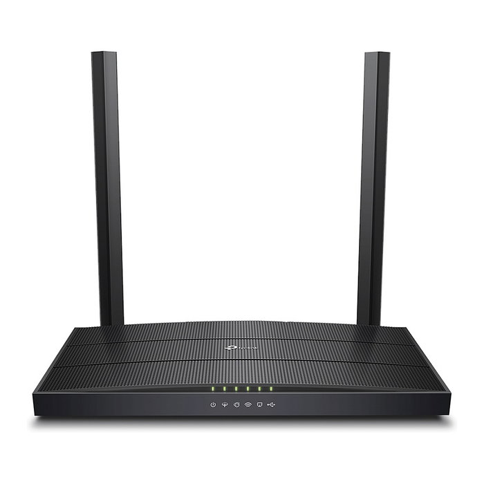 TP-Link Archer VR400 AC1200 Router Gigabit Modem Inalámbrico Wi-Fi 5 (802.11ac) Doble Banda ADSL/VDSL con MU-MIMO, 4 Puertos LAN y USB TP-Link Archer VR400 AC1200 Router Gigabit Modem Inalámbrico Wi-Fi 5 (802.11ac) Doble Banda ADSL/VDSL con MU-MIMO, 4 Puertos LAN y USB
