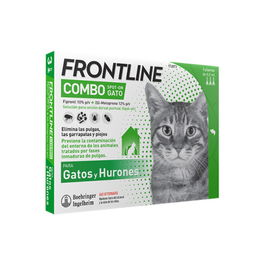 Frontline Combo Gato Antiparasitario 3 Pipetas