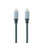 Nanocable Cable USB 3.2 Gen2x2 20Gbps 100W USB-C a USB-C, 3 m, Gris/Negro