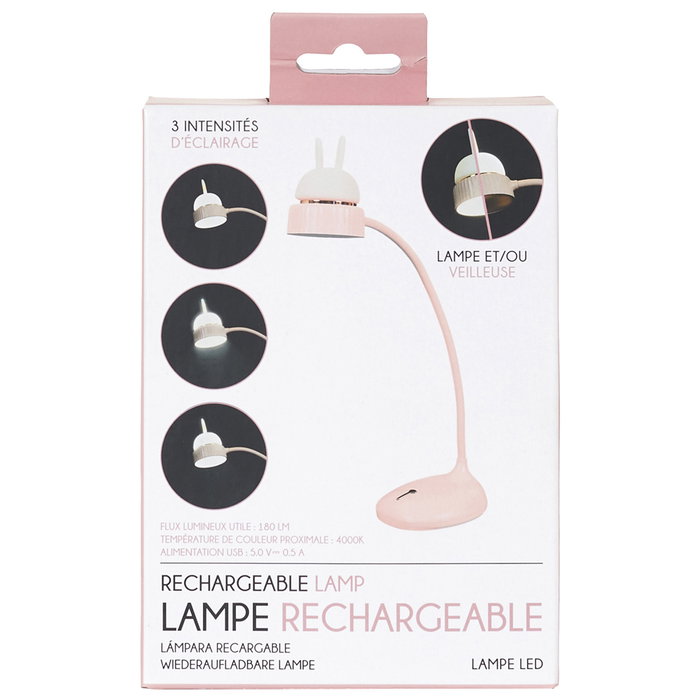 The Concept Factory Mon Chat Mon Ch Lámpara Led/Luz Quitamiedos de Plástico