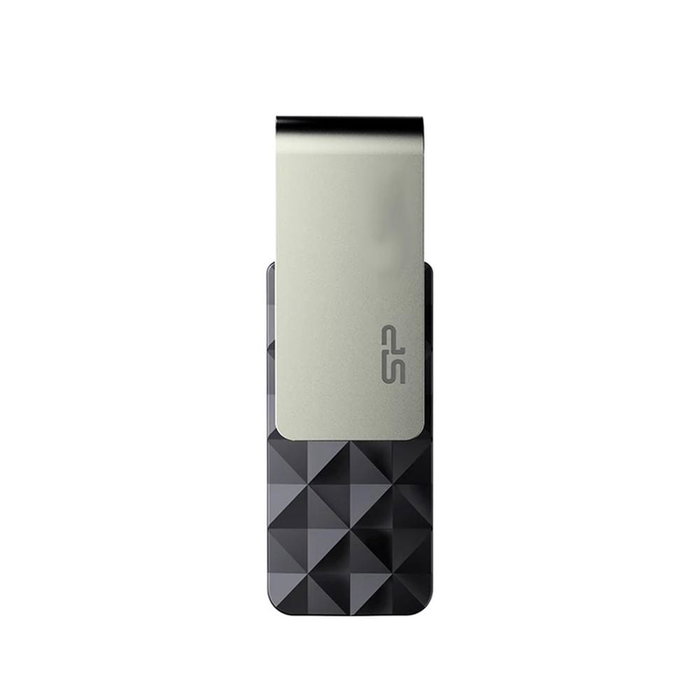 Silicon Power Blaze B30 - Memoria USB 3.2 Gen 1, 128 GB, Negro, SP128GBUF3B30V1K
