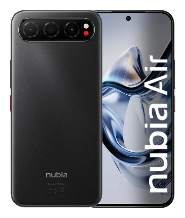 ZTE Nubia Air 8GB 256GB 6.78'' 5G Negro ZTE Nubia Air 8GB 256GB 6.78'' 5G Negro
