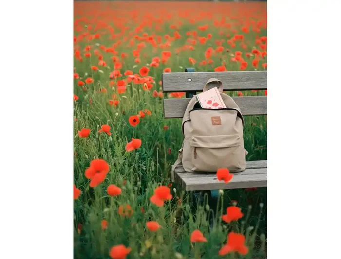 Liderpapel Agenda Escolar 26-27 Fantasy Flowers, Semana Vista A6+ Espiral, Tapa Dura, Interior Bilingüe Español, Rojo, Papel FSC 80g