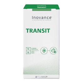 INOVANCE Transit 15Sbrs. Fibras de Manzana y Ciruela para el Tránsito Intestinal Sabor Plátano