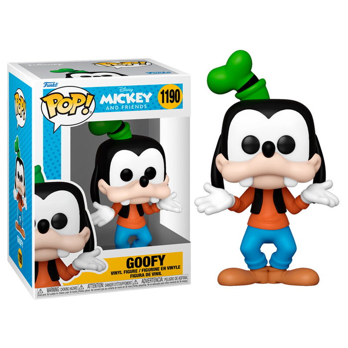 Funko Figura POP Disney Classics Goofy Figura Vinilo 9cm Exclusiva Caja Regalo