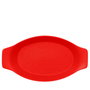 Rak Set de 24 Platos Ovales con Asas de Porcelana 25x14 cm