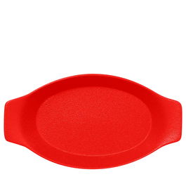 RAK Fusion Plato Oval con Asas - Vajilla, Colección Fusion, 25x14 cm (Set de 24)