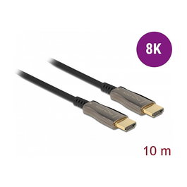 DELOCK Cable Óptico Activo HDMI 8K 60Hz 10m