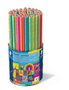 Staedtler 119 Noris Club Jumbo Happy Line Lápices de Grafito HB, Colores Surtidos, 48 Unidades