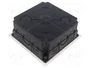 OBO BETTERMANN Caja de instalación UV 150 K, Negro