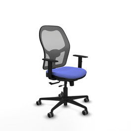 PIQUERAS Y CRESPO Silla de oficina Jorquera Azul claro y Gris