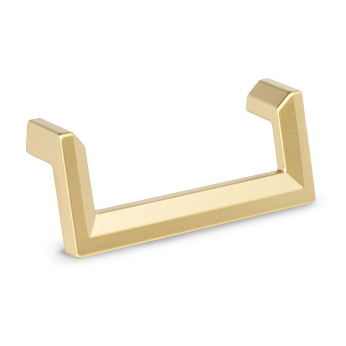 Giusti Tirador Zamak Modelo Celso Negro Mate y Oro Satinado Dist. Agujero 96Mm