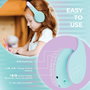 PowerLocus P2 Auriculares para Niños Púrpura/Turquesa con Orejas
