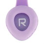 PowerLocus P2 Auriculares para Niños Púrpura/Turquesa con Orejas