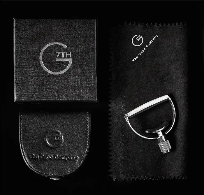 G7Th Cejilla para Acústica 12 Cuerdas Estilo 1 - Plateada G7Th Cejilla para Acústica 12 Cuerdas Estilo 1 - Plateada