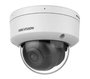Hikvision Cámara IP Minidomo 4MP AcuSense 2.8mm IR40 WDR H.265+ IK10 IP67 12V/PoE con Audio, Alarma y Micrófono