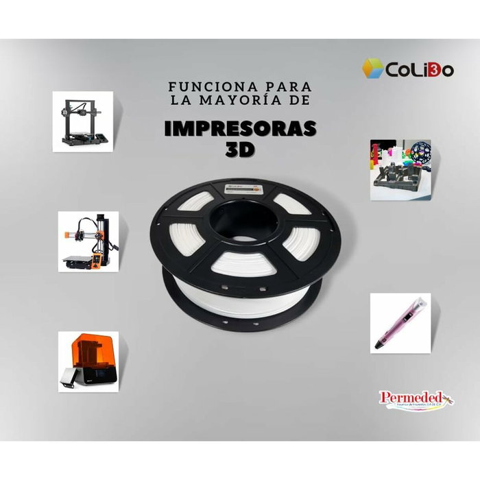 Colido Filamento PLA Colido Gold 1.75mm 1 kg Rojo