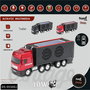 SAMI Altavoz Vintage Trailer Rojo, 10W, Multimedia, Altavoz Portátil
