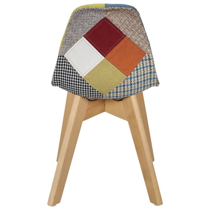 Home Deco Kids Silla Infantil Patchwork para Niños Medidas: 33,5x35,5 cm; h.58 cm