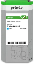 Prindo Cartucho de tinta Cian PRIBLC3211CG Green