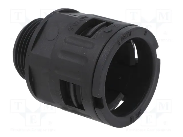 LAPP Conector final recto SILVYN® KLICK M M25 Negro