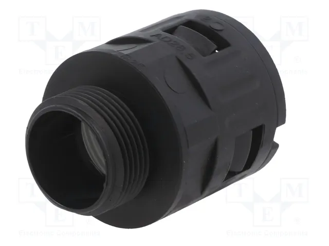 LAPP Conector final recto SILVYN® KLICK M M25 Negro