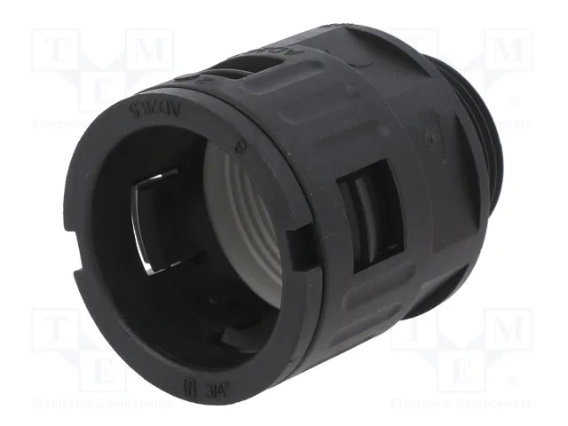 LAPP Conector final recto SILVYN® KLICK M M25 Negro