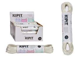 Arte Regal Cuerda Tender 30 Metros Blanca Plástico PVC 4.5x22x4.5 cm (Set de 24)