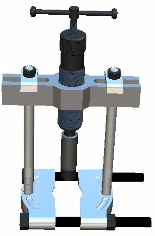 Extractor Hidráulico Forza con Alargaderas 200X190