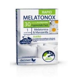 DIETMED Melatonox Rapid 30 Comprimidos Bucodispersables para Conciliar el Sueño