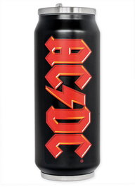 AC/DC Botella de Agua Logo