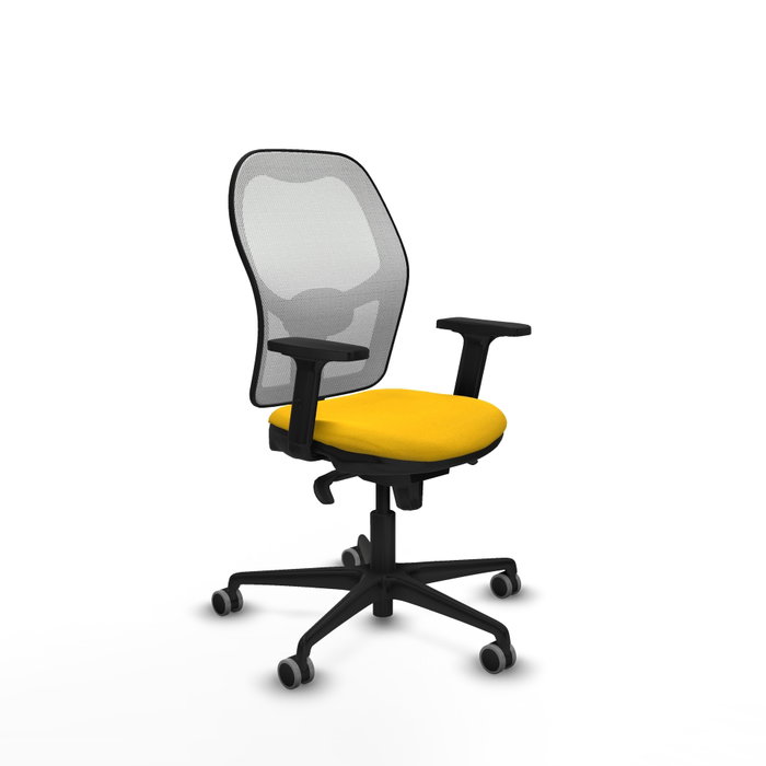 PIQUERAS Y CRESPO Silla de oficina Jorquera Amarillo/Blanco PIQUERAS Y CRESPO Silla de oficina Jorquera Amarillo/Blanco