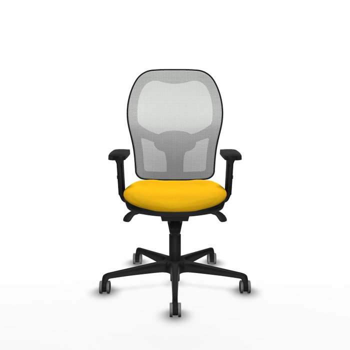 PIQUERAS Y CRESPO Silla de oficina Jorquera Amarillo/Blanco PIQUERAS Y CRESPO Silla de oficina Jorquera Amarillo/Blanco