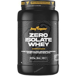 BIGMAN Zero Whey Protein Isolate 910 Gr (2 Lbs) Cookies