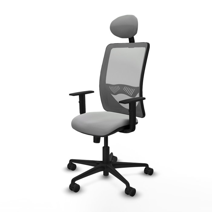 PIQUERAS Y CRESPO Silla de oficina Zulema con mecanismo Sincro Gris PIQUERAS Y CRESPO Silla de oficina Zulema con mecanismo Sincro Gris