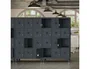 Rocada Taquilla metálica 400 de 2 módulos x 2 puertas gris 820x500x1800 mm