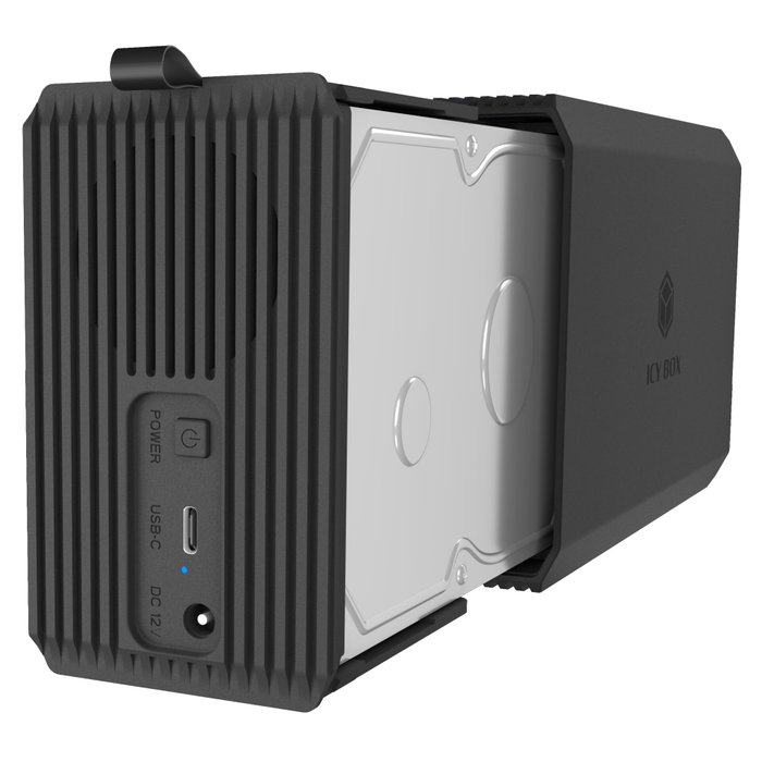 Icy ICY BOX IB-RD3720-CU3 Carcasa RAID de 2 bahías para 2,5/3,5 SATA Icy ICY BOX IB-RD3720-CU3 Carcasa RAID de 2 bahías para 2,5/3,5 SATA