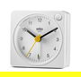 Braun BC-02-XW Reloj Despertador Clásico Analógico Blanco con Movimiento Silencioso y Luz