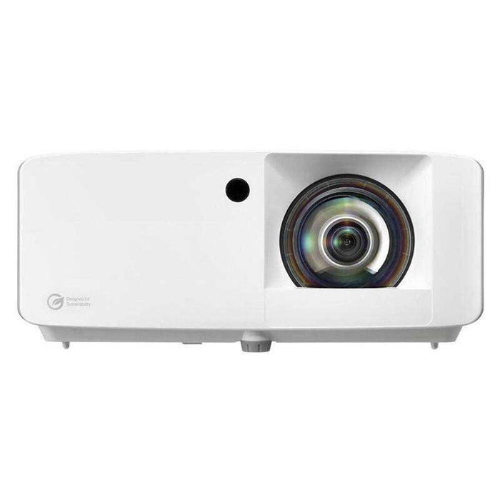 Optoma Proyector Laser ZH450ST Full HD 1080p Corta Distancia 4200 Lúmenes DLP Lente Corta 0.496:1 360° IP6X Funcionamiento 24/7 para Sala Reuniones